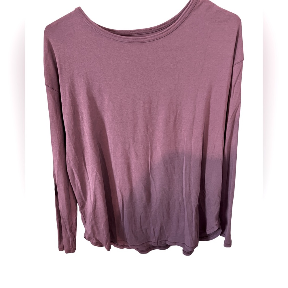 Westbound long sleeve tee mauve